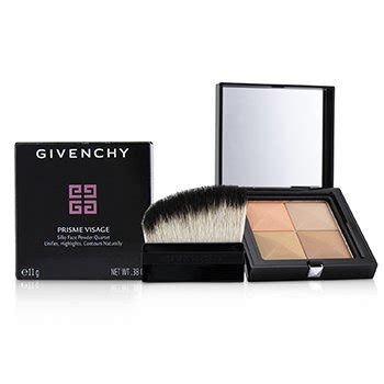 Givenchy Silky Face Powder Quartet 6 ORGANZA MIEL. 11g 